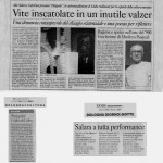 LIUBA - Il Domani, La Repubblica, Il Resto del Carlino, 2001